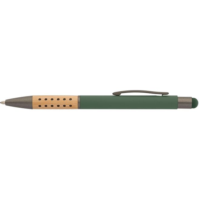 Produktabbildung Bowie Bamboo Griff Kugelschreiber - m/Stylus Bowie Bamboo Griff Kugelschreiber - m/Stylus