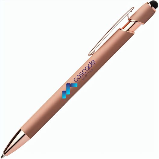Prince Softy Roségold Gelschreiber - m/Stylus (Bild 1)