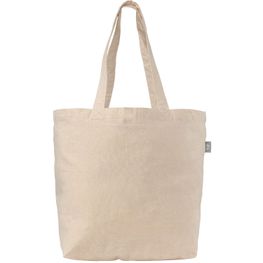Budget Shopping-Tragetasche aus recycelter Baumwolle (140 g/m²)