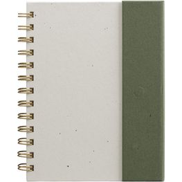 Halden Organiser mit Spiralbindung, Haftnotizen und FSC-Papier - B6