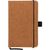 Carson 130 x 80 mm Notizbuch aus recyceltem PU-Leder
