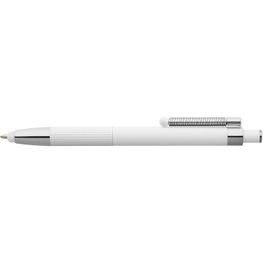 Lisbon Kugelschreiber einfarbig mit Fidget-Funktion und Stylus aus recyceltem Aluminium