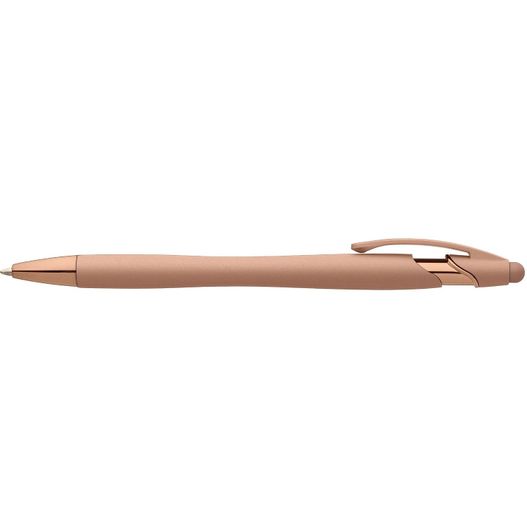 Produktabbildung La Jolla Softy Monochrome Metallic Kugelschreiber - m/Stylus La Jolla Softy Monochrome Metallic Kugelschreiber - m/Stylus (Bild 1)