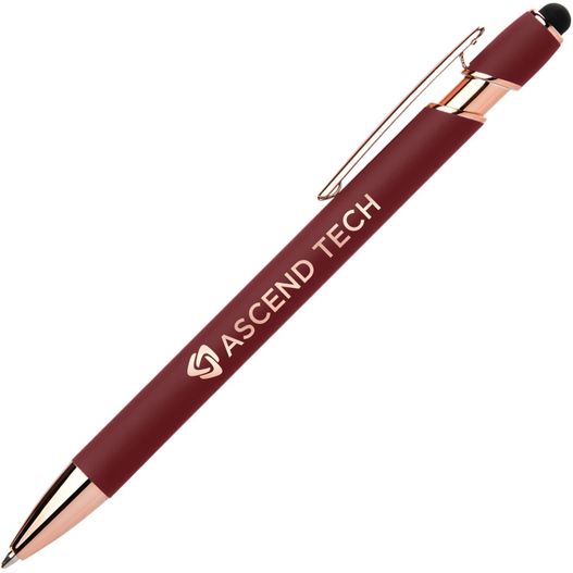Prince Softy Roségold Executive Kugelschreiber - m/Stylus (Bild 1)
