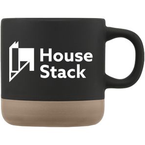 Terra - 350 ml Keramiktasse mit Tonbasis