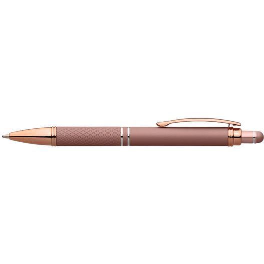 Produktabbildung Phoenix Softy Roségold Metallic Kugelschreiber - m/Stylus Phoenix Softy Roségold Metallic Kugelschreiber - m/Stylus (Bild 1)