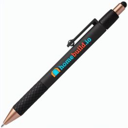 Produktabbildung Nora Relax Fidget Kugelschreiber aus Kunststoff - m/Stylus Nora Relax Fidget Kugelschreiber aus Kunststoff - m/Stylus