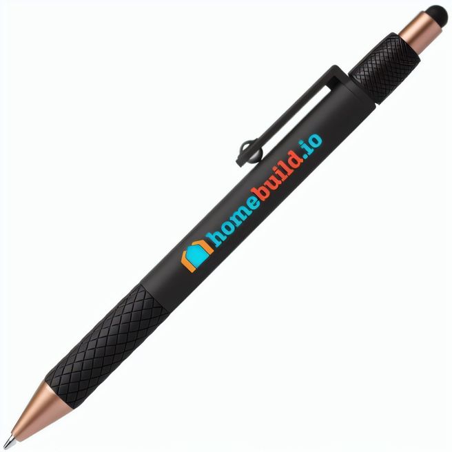 Produktabbildung Nora Relax Fidget Kugelschreiber aus Kunststoff - m/Stylus Nora Relax Fidget Kugelschreiber aus Kunststoff - m/Stylus