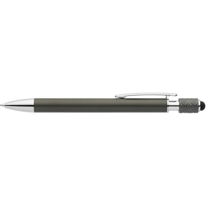 Wave Spinner Kugelschreiber aus Aluminium - m/Stylus