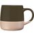 Atlas Keramikbecher mit Farbblock-Design - 445 ml