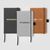 Carson 130 x 80 mm Notizbuch aus recyceltem PU-Leder (Bild 3)