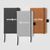 Carson 130 x 80 mm Notizbuch aus recyceltem PU-Leder (Bild 2)