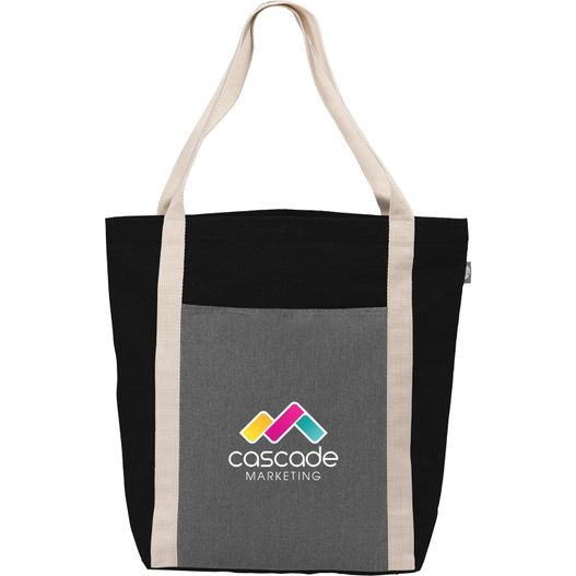 Spun - Tragetasche aus recycelter Baumwolle (Bild 1)