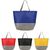 London - Shopping-Tragetasche mit grauer Zierleiste (Bild 3)