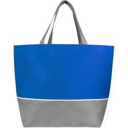 Produktabbildung London - Shopping-Tragetasche mit grauer Zierleiste London - Shopping-Tragetasche mit grauer Zierleiste