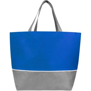 London - Shopping-Tragetasche mit grauer Zierleiste