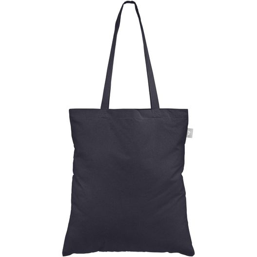 Geo - 140 g Tragetasche aus recyceltem Baumwolltuch (Bild 1)