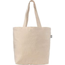 Budget Shopper Recycelte Baumwoll Tragetasche (140 g/m²)