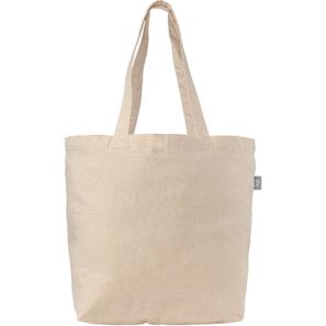 Budget Shopping-Tragetasche aus recycelter Baumwolle (140 g/m²)