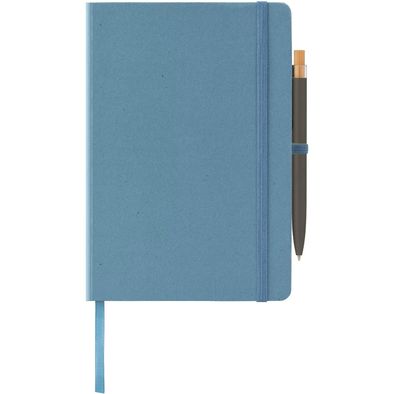 Produktabbildung Terra Notizbuch mit festem Einband aus recyceltem Milchkarton - A5 und Reborn Kugelschreiber Set Terra Notizbuch mit festem Einband aus recyceltem Milchkarton - A5 und Reborn Kugelschreiber Set