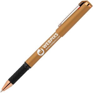 Islander Softy Roségold Designer Metallic Gelschreiber - m/Stylus