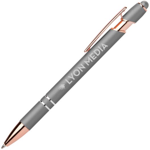 Produktabbildung Prince Softy Roségold Metallic Kugelschreiber - m/Stylus Prince Softy Roségold Metallic Kugelschreiber - m/Stylus (Bild 1)