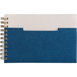 Produktabbildung Lino Notizbuch mit Spiralbindung, horizontaler Tasche und FSC-Papier - A6 Lino Notizbuch mit Spiralbindung, horizontaler Tasche und FSC-Papier - A6