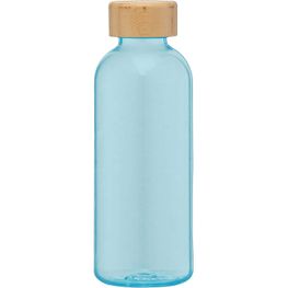 Produktabbildung Strom - 650 ml rPET Trinkflasche mit Bambus-Deckel Strom - 650 ml rPET Trinkflasche mit Bambus-Deckel