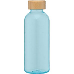 Strom - 650 ml rPET Trinkflasche mit Bambus-Deckel