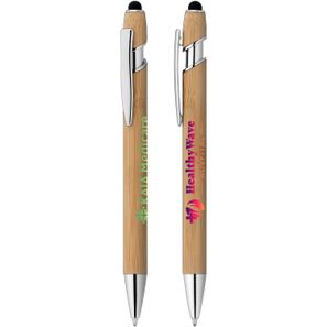Prince Bamboo Kugelschreiber - m/Stylus