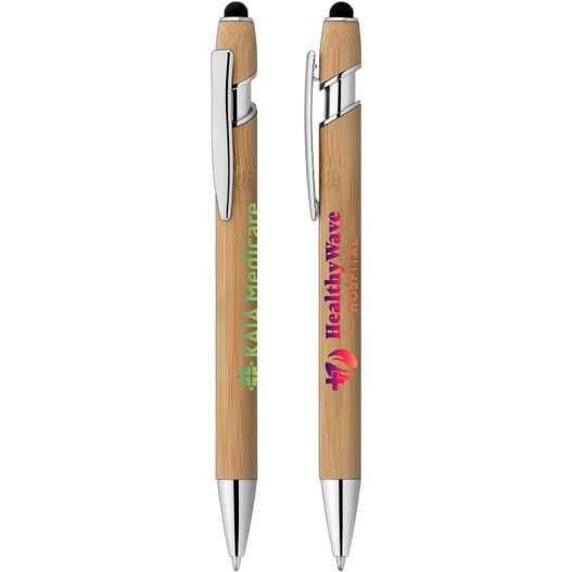 Prince Bamboo Kugelschreiber - m/Stylus (Bild 1)