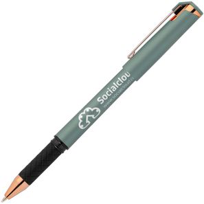 Islander Softy Roségold Designer Metallic Gelschreiber - m/Stylus
