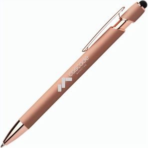 Prince Softy Roségold Gelschreiber - m/Stylus