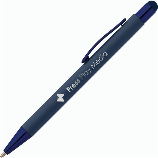 Produktabbildung Bowie Softy Monochrome Kugelschreiber - m/Stylus Bowie Softy Monochrome Kugelschreiber - m/Stylus (Bild 1)