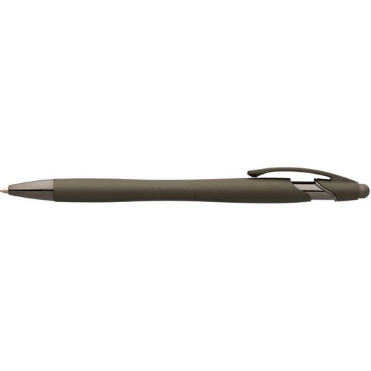 Produktabbildung La Jolla Softy Monochrome Metallic Kugelschreiber - m/Stylus La Jolla Softy Monochrome Metallic Kugelschreiber - m/Stylus (Bild 1)