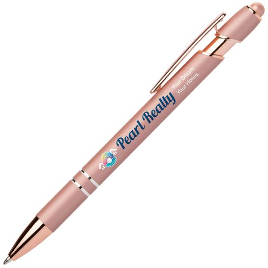 Prince Softy Roségold Metallic Kugelschreiber - m/Stylus (Bild 1)
