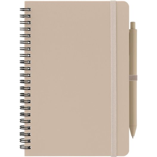 Produktabbildung Terra Spiralnotizbuch aus recyceltem Milchkarton & mit FSC-Papier - A5 Terra Spiralnotizbuch aus recyceltem Milchkarton & mit FSC-Papier - A5 (Bild 1)