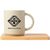 Café Duo - 325 ml Keramiktasse & Bambusbrett-Set (Bild 1)