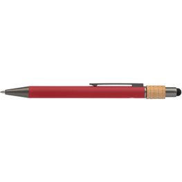 Produktabbildung Reborn Spinner Kugelschreiber aus recyceltem Aluminium - m/Stylus Reborn Spinner Kugelschreiber aus recyceltem Aluminium - m/Stylus