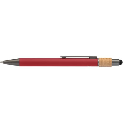 Produktabbildung Reborn Spinner Kugelschreiber aus recyceltem Aluminium - m/Stylus Reborn Spinner Kugelschreiber aus recyceltem Aluminium - m/Stylus