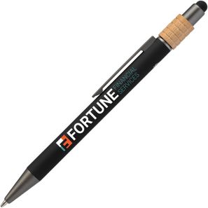 Reborn Spinner Kugelschreiber aus recyceltem Aluminium - m/Stylus - PATENTIERT