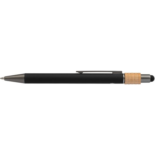 Produktabbildung Reborn Spinner Kugelschreiber aus recyceltem Aluminium - m/Stylus Reborn Spinner Kugelschreiber aus recyceltem Aluminium - m/Stylus (Bild 1)