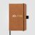 Carson 130 x 80 mm Notizbuch aus recyceltem PU-Leder (Bild 3)