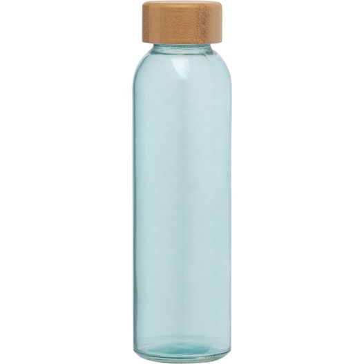 Alpine - 500 ml Glasflasche mit Bambus-Deckel (Bild 1)