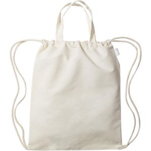 Palma - Rucksack & Tragetasche mit Kordelzug & 140g recycelter Baumwolle