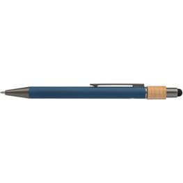 Produktabbildung Reborn Spinner Kugelschreiber aus recyceltem Aluminium - m/Stylus Reborn Spinner Kugelschreiber aus recyceltem Aluminium - m/Stylus