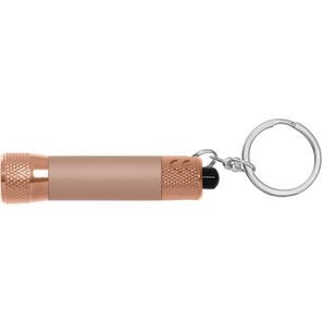 Chroma Softy Monochrome Metallic 3-LED-Taschenlampe mit Schlüsselanhänger
