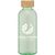 Strom - 650 ml rPET Trinkflasche mit Bambus-Deckel