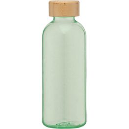 Strom - 650 ml rPET Trinkflasche mit Bambus-Deckel