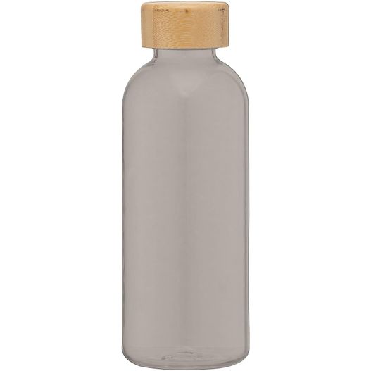Strom - 650 ml rPET Trinkflasche mit Bambus-Deckel (Bild 1)